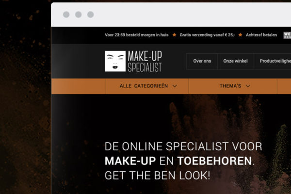 makeup specialist webshop