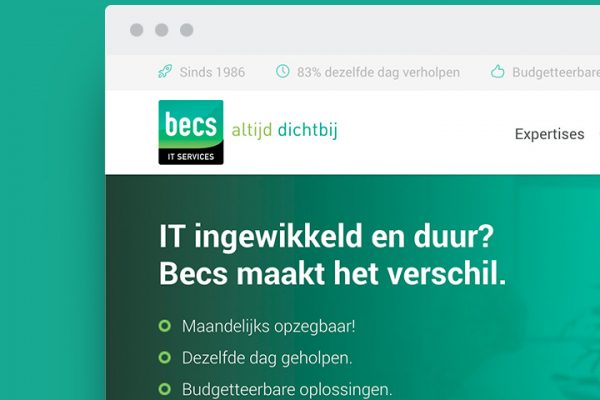 becs it services weert website
