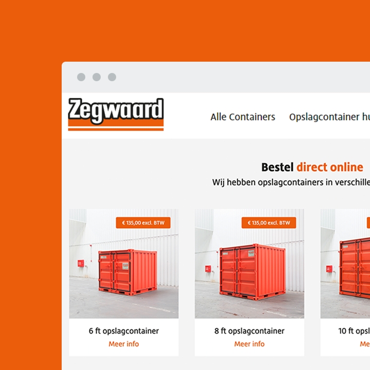 Zegwaard Containerverhuur